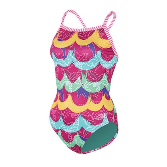 Dolfin Swim Dolfin Uglies Female V2 Back Swimsuit Tropicana Size 34